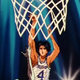 A young Mitsui hitting the game winner in the middle school finals